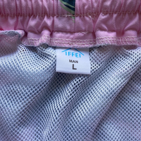 Iffei Tropical Pink Men Swim Trunks | Large - Picture 4 of 7